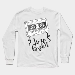 Good Vibes Limp bizKit // Retro Ribbon Cassette Long Sleeve T-Shirt